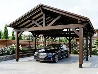 Деревянные навесы в Минске — WoodCastle